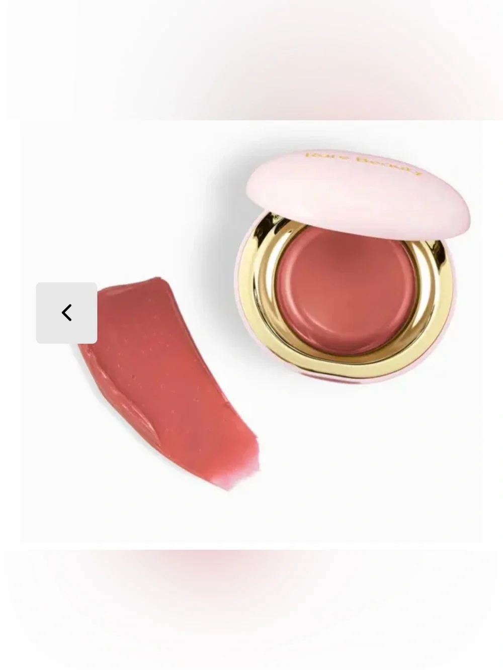 RARE BEAUTY Stay Vulnerable Melting Blush in Nearly Rose (soft neutral pink)